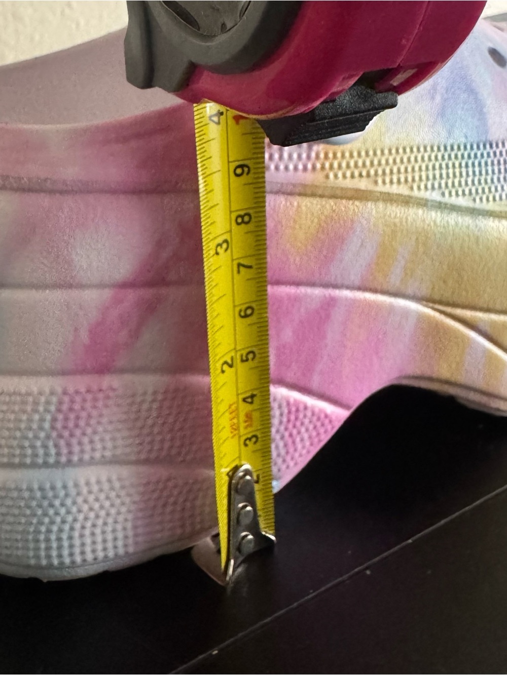 Tie-Dye Platform Clog - Pink/Yellow/Blue - Picture 7 of 8